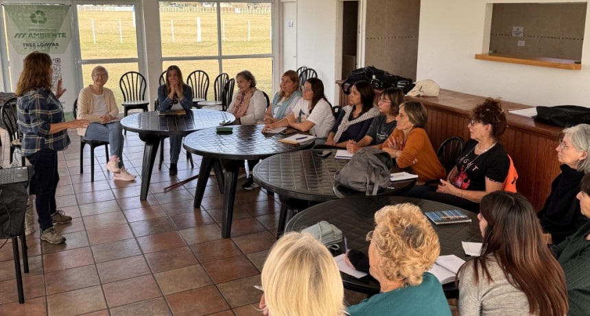 COMENZÓ EL TALLER DE JARDINERÍA INTEGRAL
