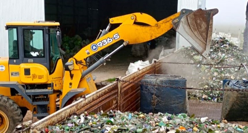 PLANTA DE RSU: NUEVA VENTA DE VIDRIO